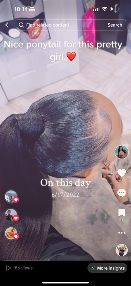 Slick Ponytail
