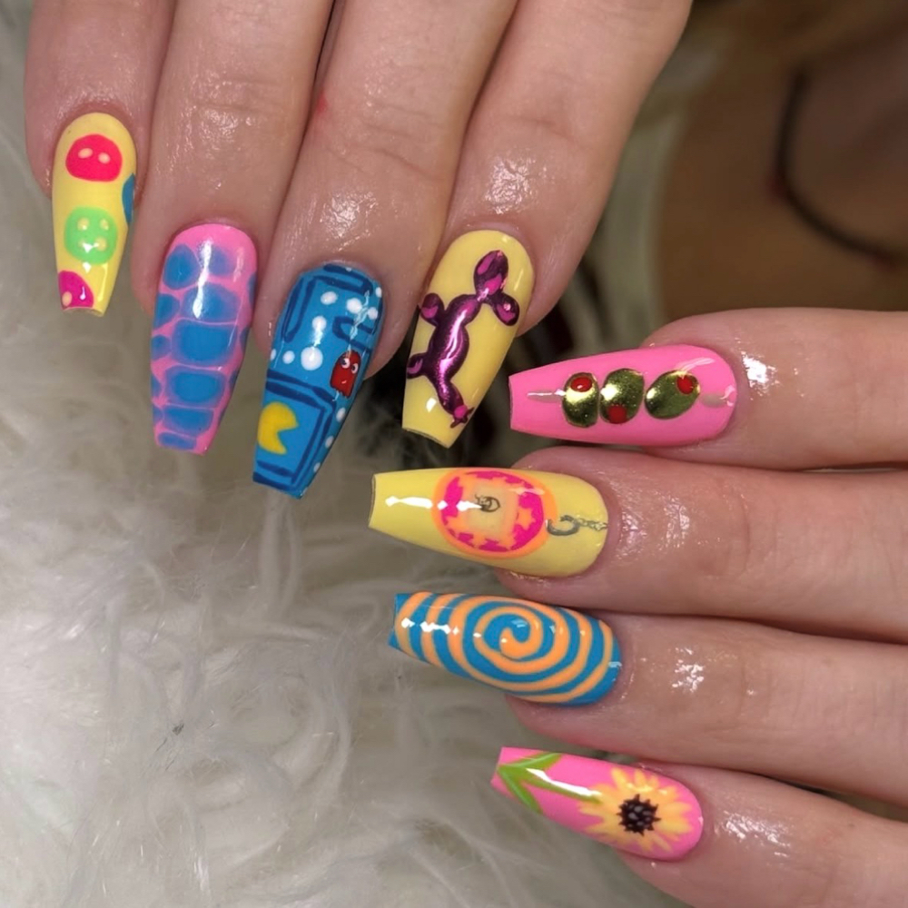 Acrylic Fill at Divine Design Lux Nail Bar in Springfield, MO