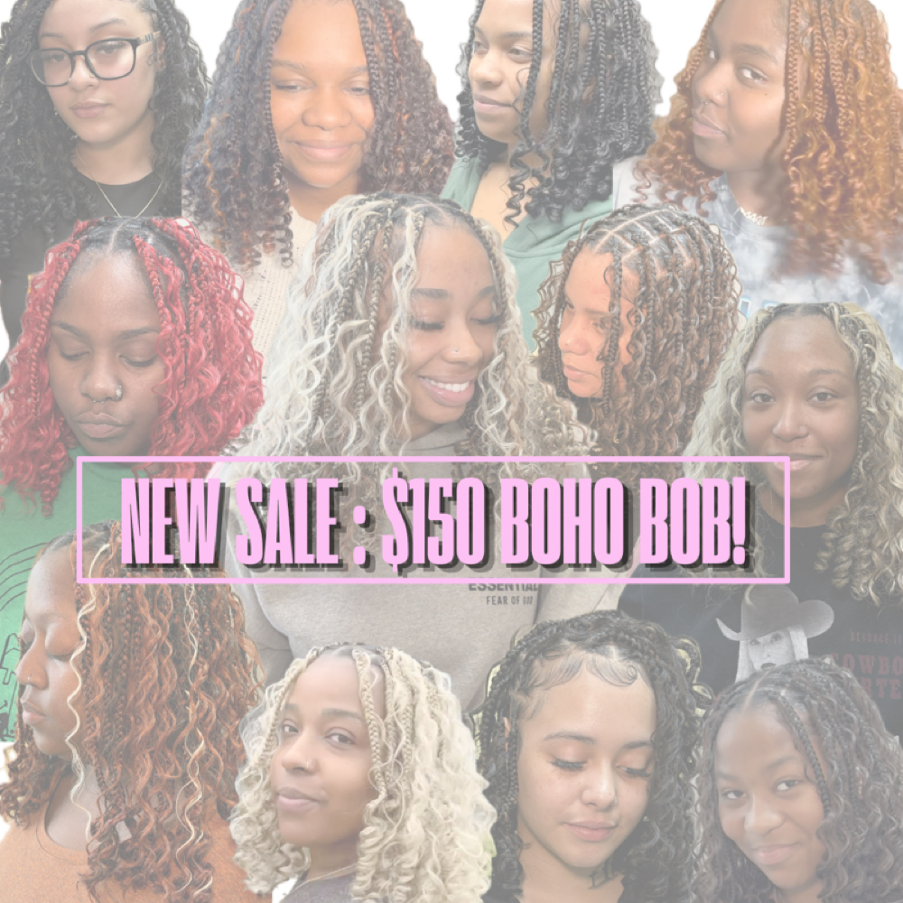 $150 Boho Bob at MK Hair Hive 🐝 in Norfolk, VA