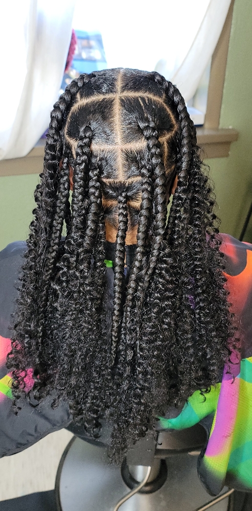 Jumbo Knotless Braids