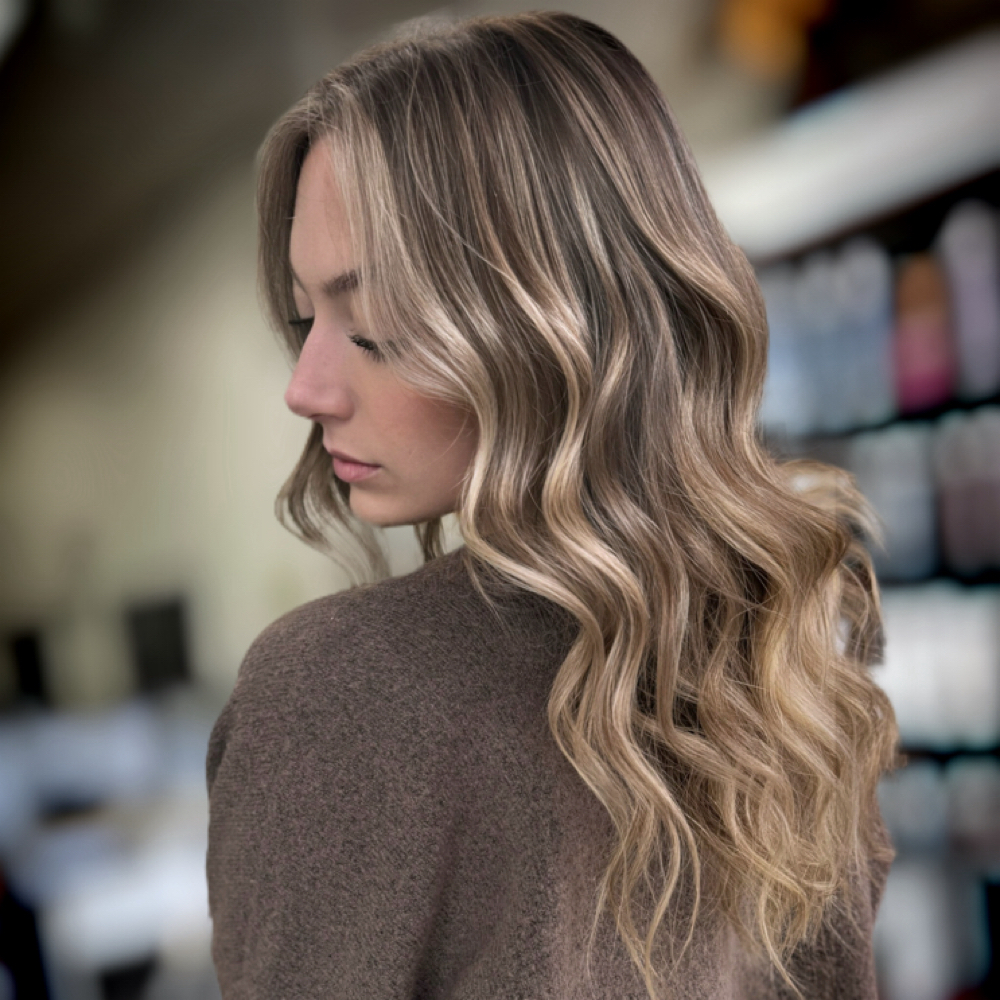 Partial Hi Lite at Hair by  Brenna @ Be•you salon in Brockport, NY