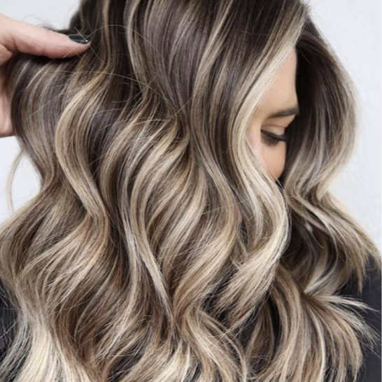 Highlight touchup at I AM SALON, St. George in St. George, UT