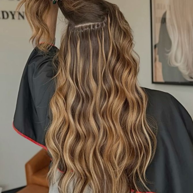 Extension Blowout & Style at Haute Hair Studio in Fairfield, OH