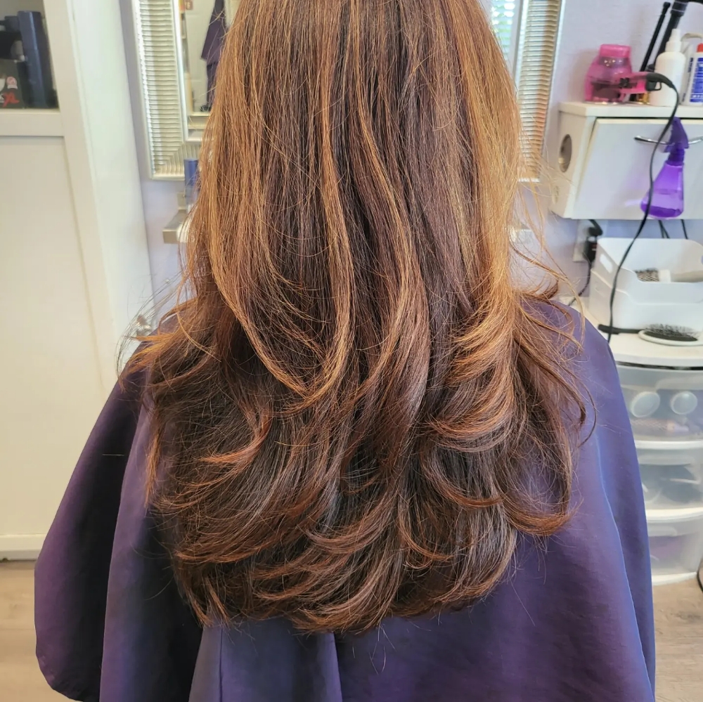 Balayage at Hair by Alexandra Probst in French Valley Winchester, CA