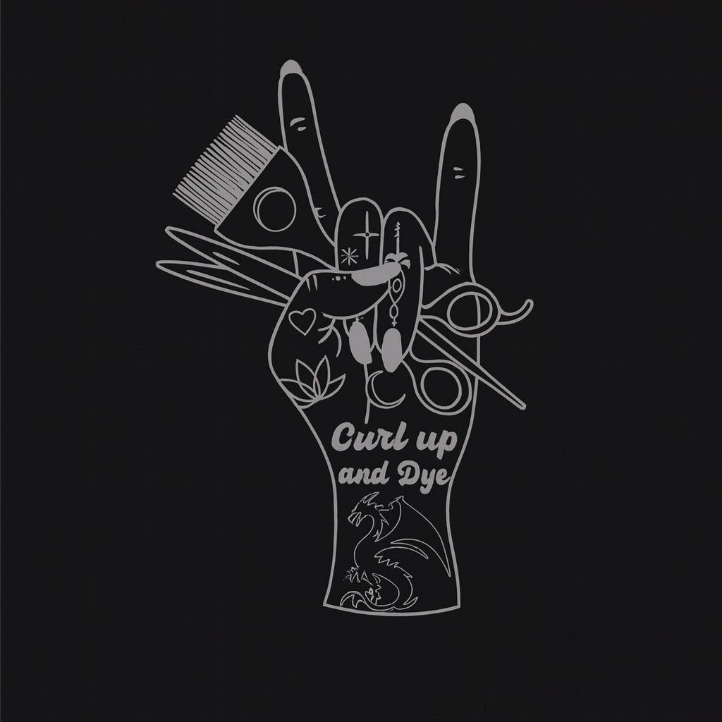 2 Rows Hand-Tied Initial Install at Curl Up And Dye Studio in Winter Park, FL