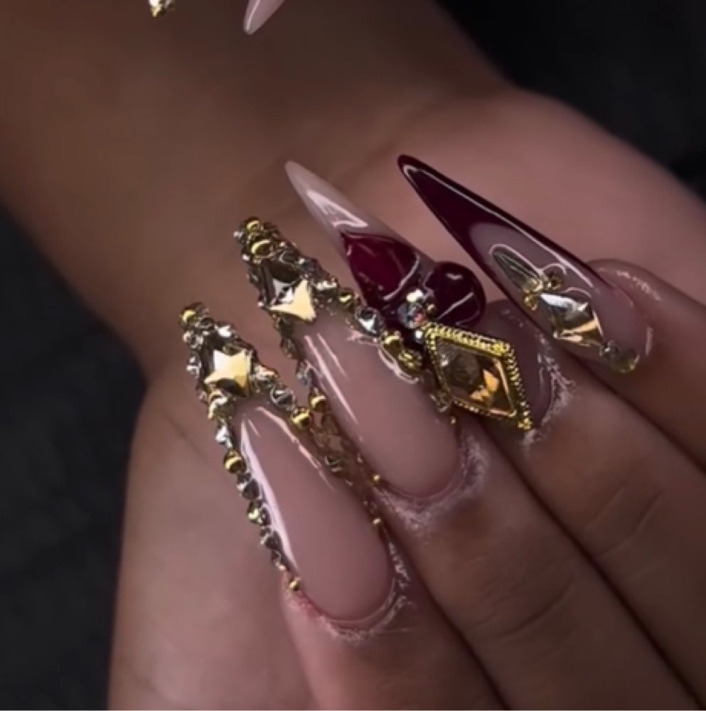 Royal Ruby at Almo Nail Atelier in Butler, NJ