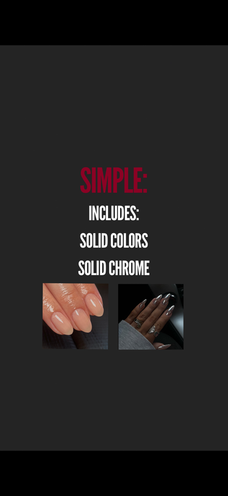 STRUCTURED/ GEL X- SIMPLE SET