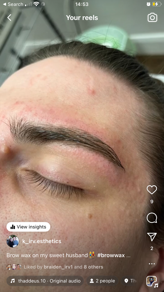 Eyebrow Wax