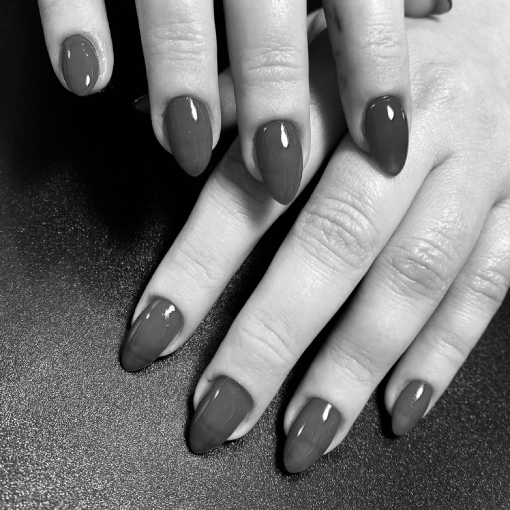 Hard Gel New Set (Post 5 Weeks) at KC nails in Santa Monica, CA
