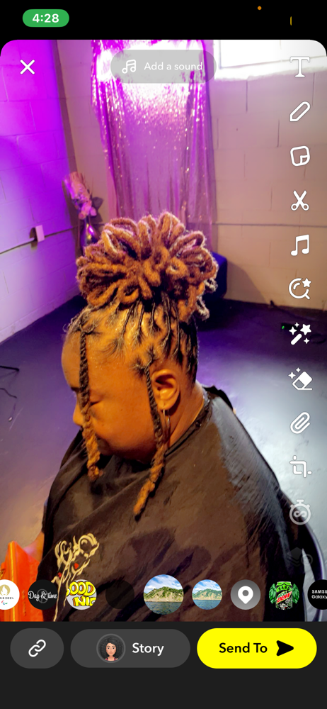 Retwist& Style Dreads And Up