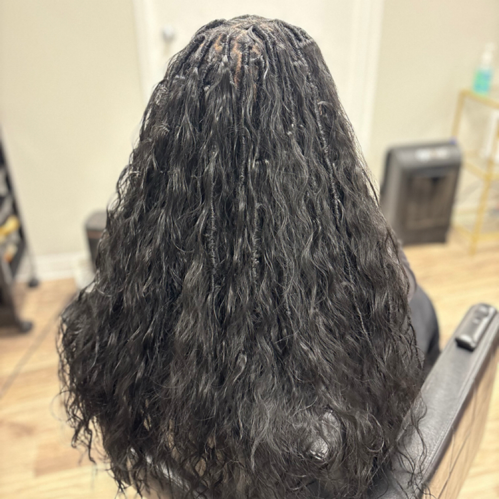 Bora Bora Soft Locs at Braids By Amari in Indianapolis, IN