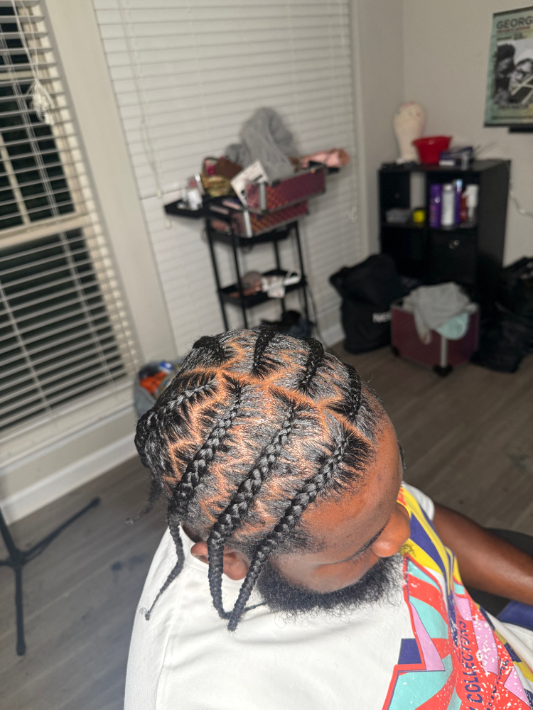 Mens Braids at Spiffed By Jah in Atlanta, GA