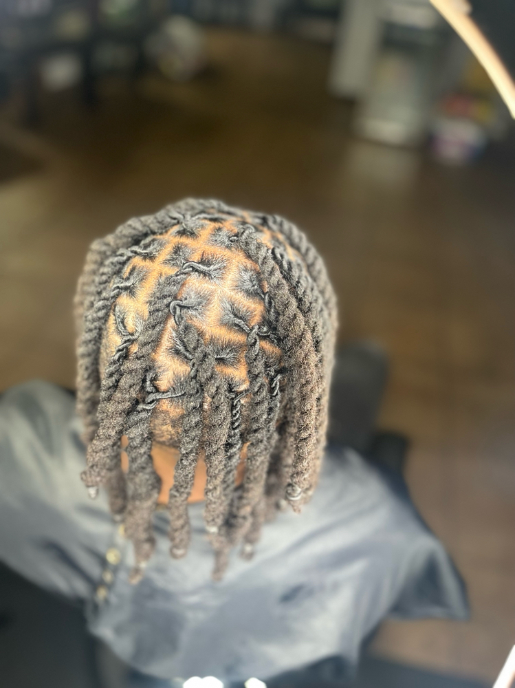 2strand Shoulder Length Retwist