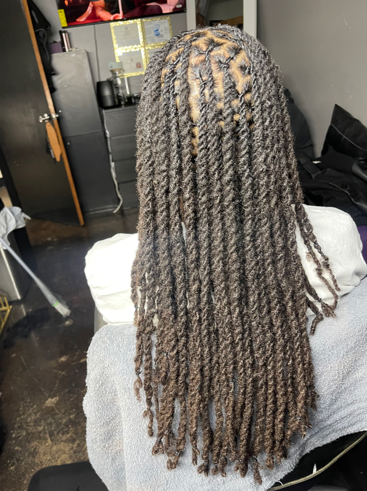 Med Back Lenght 2strand