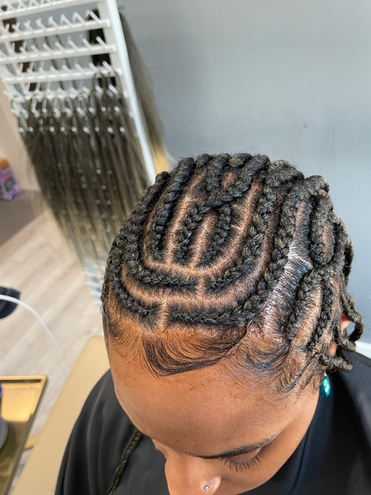 Fulani Braid Mid Back at Beauty By Mombo in Austin, TX