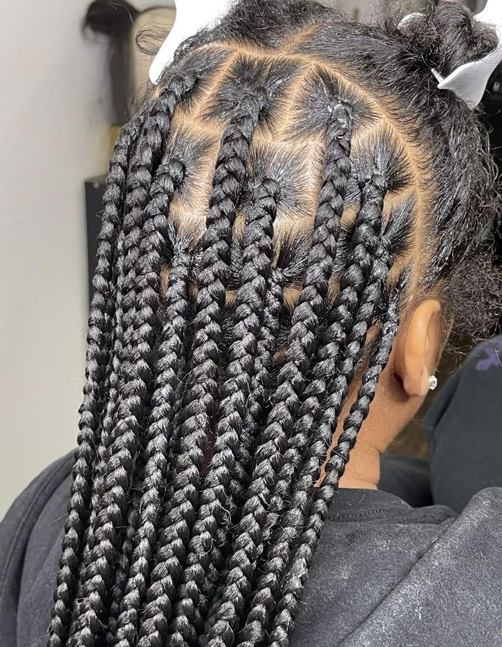 Large Knotless