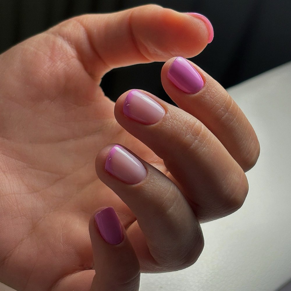 Russian Mani + Structured Gel at XONAILSBYKP in Floresville, TX