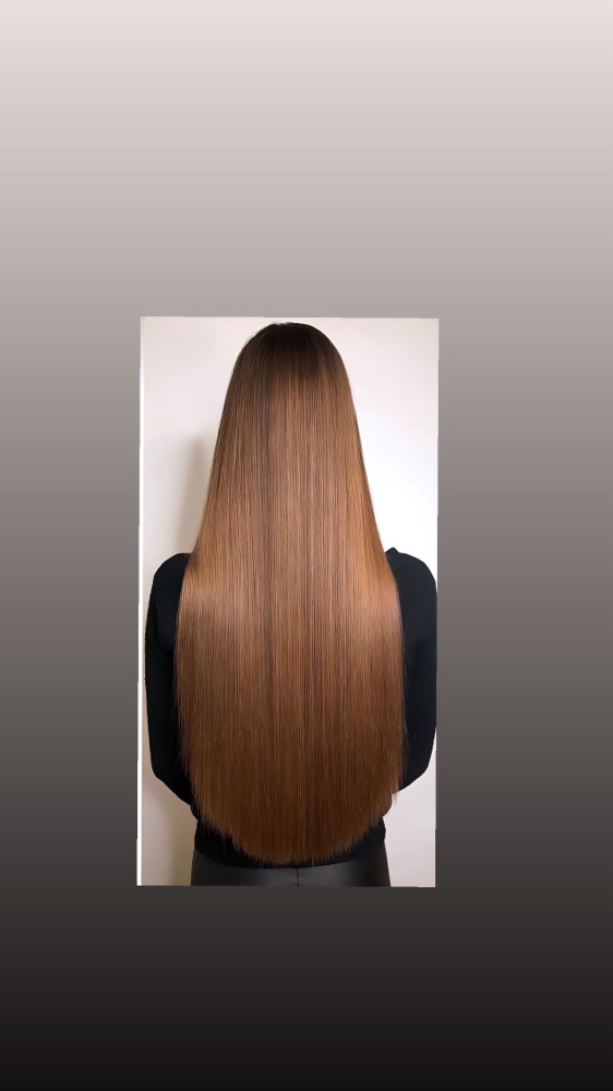 Hair Extension With color