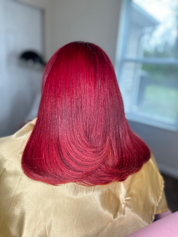 Silk Press, Deep Treatment & Trim