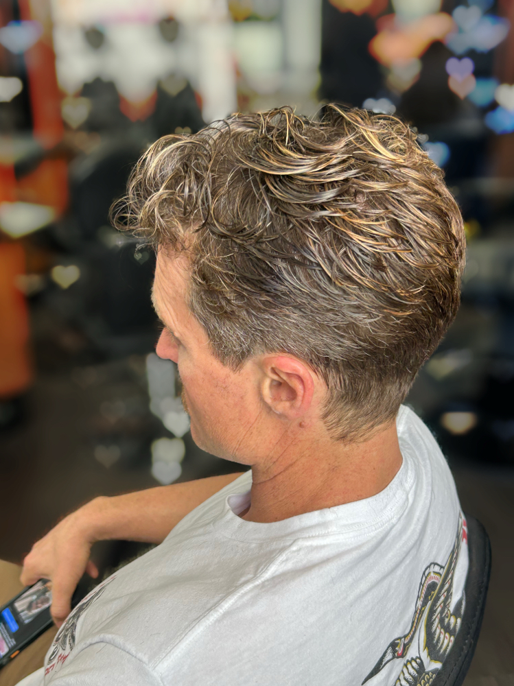 Mens Tapered Haircut