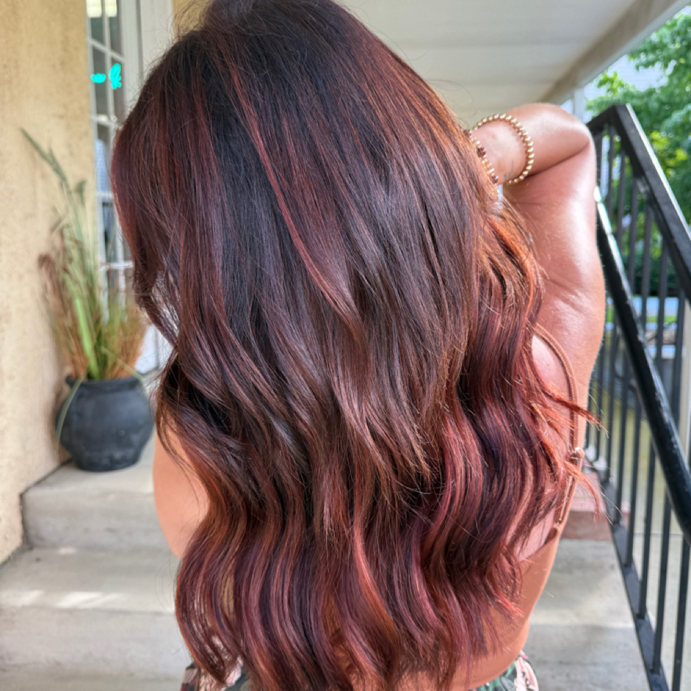 Signature Tape-In Install at Rebel Rose Salon in Prince Frederick, MD