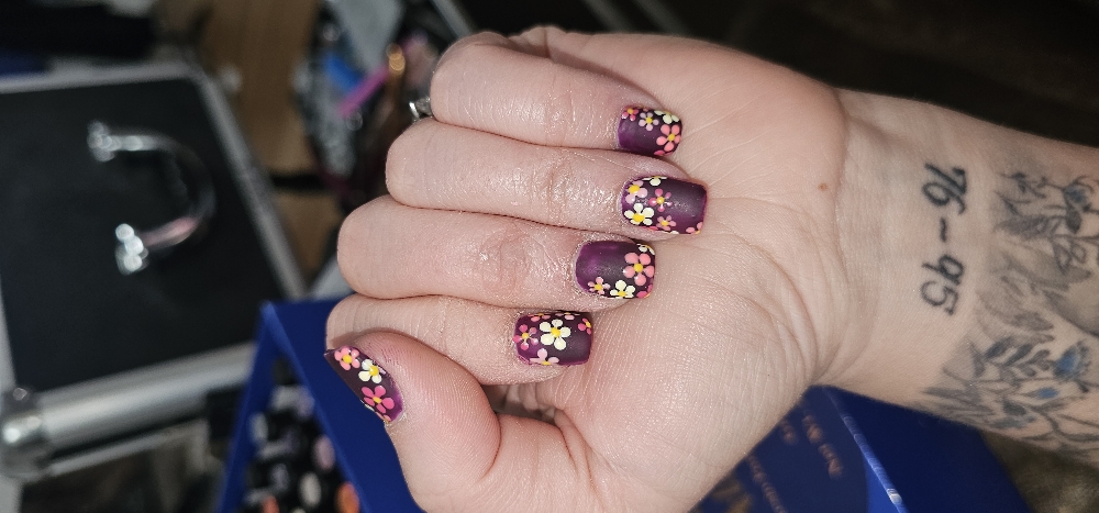 Basic painted Designs All Fingers