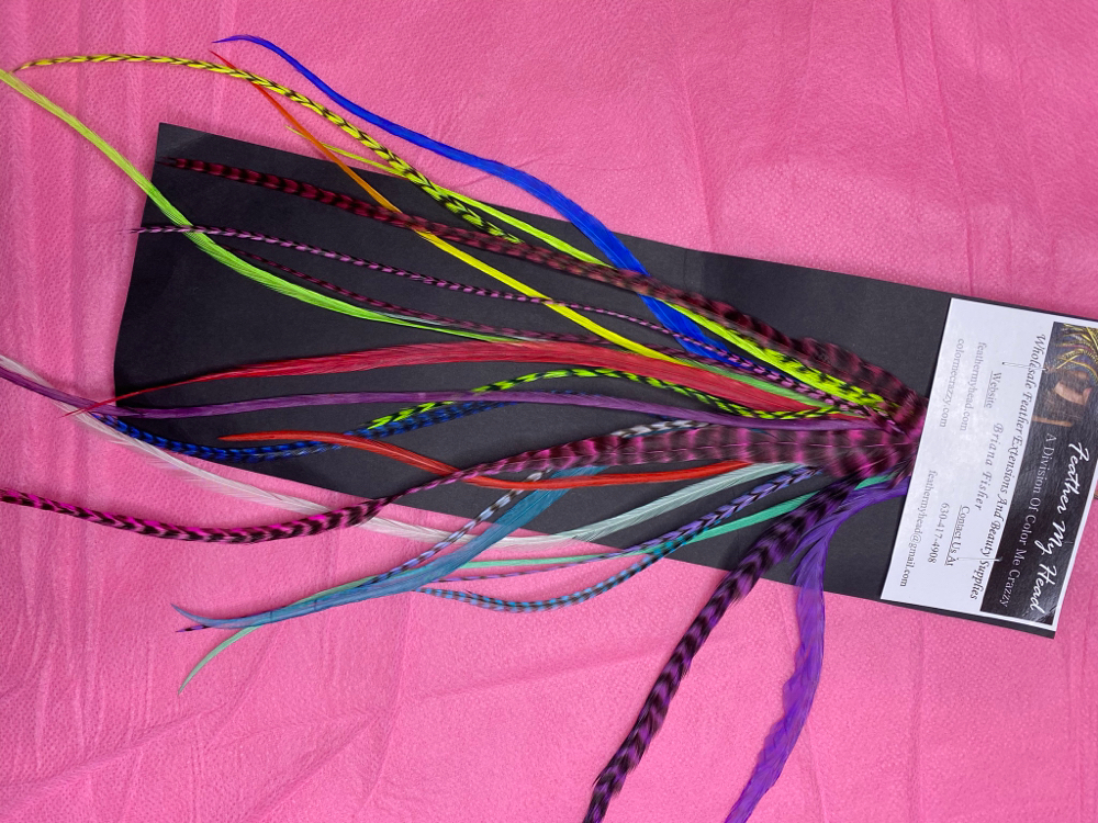 Hair Feathers at Christina’s Cosmetics in Jerome, ID