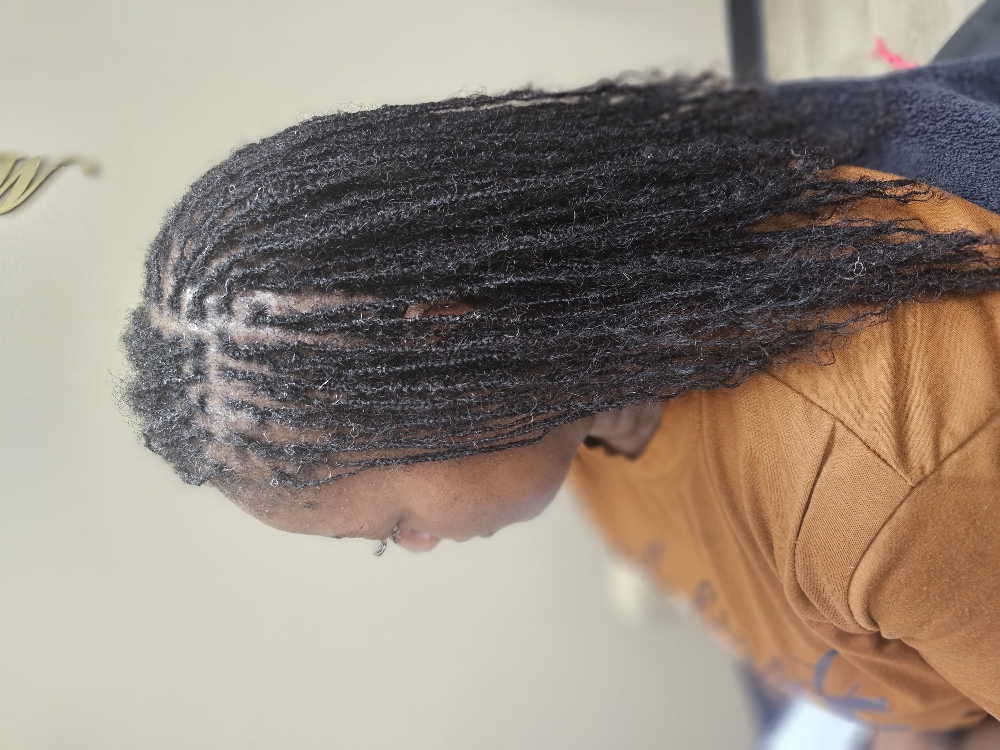 Belle Microlocs Consultation at Loc'd N Livity in Rock Hill, SC