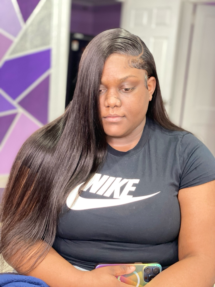 (NEW) Closure Wig Install Straight