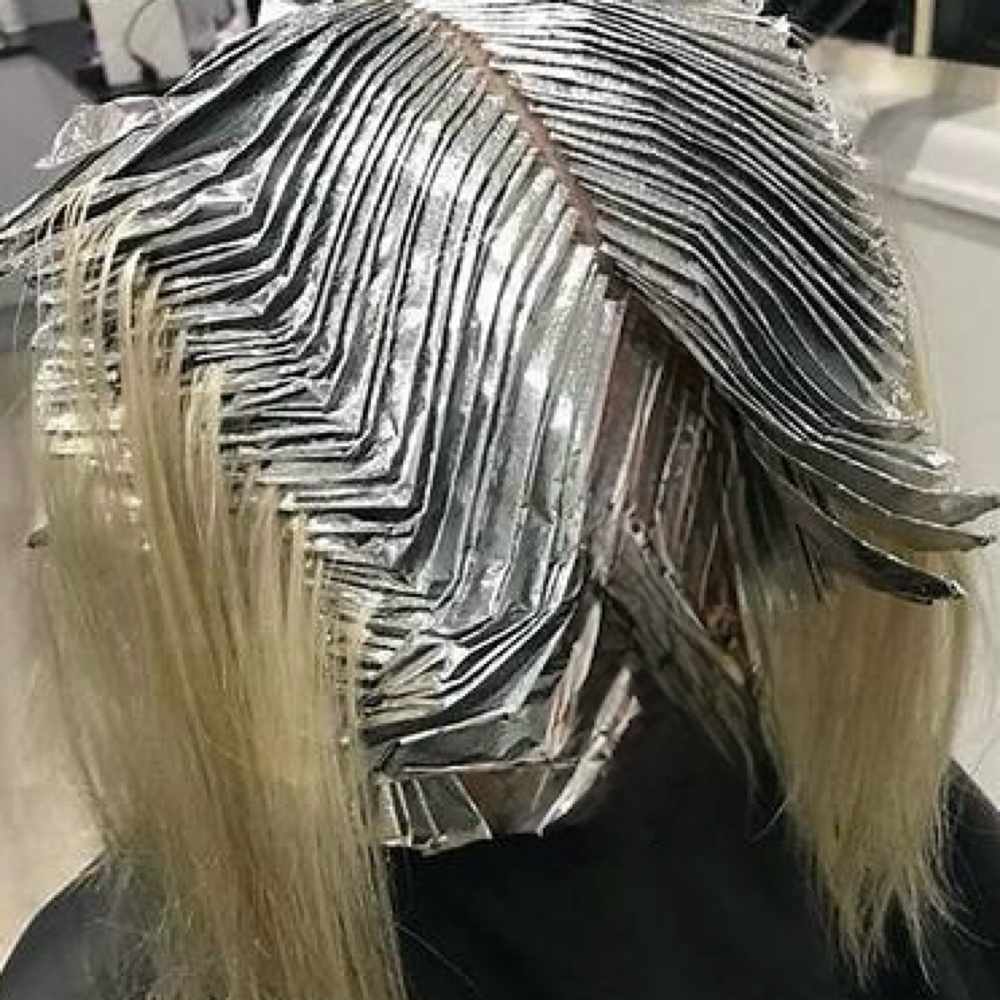 Fully Foiled at Sher Segal Hair in Apex, NC