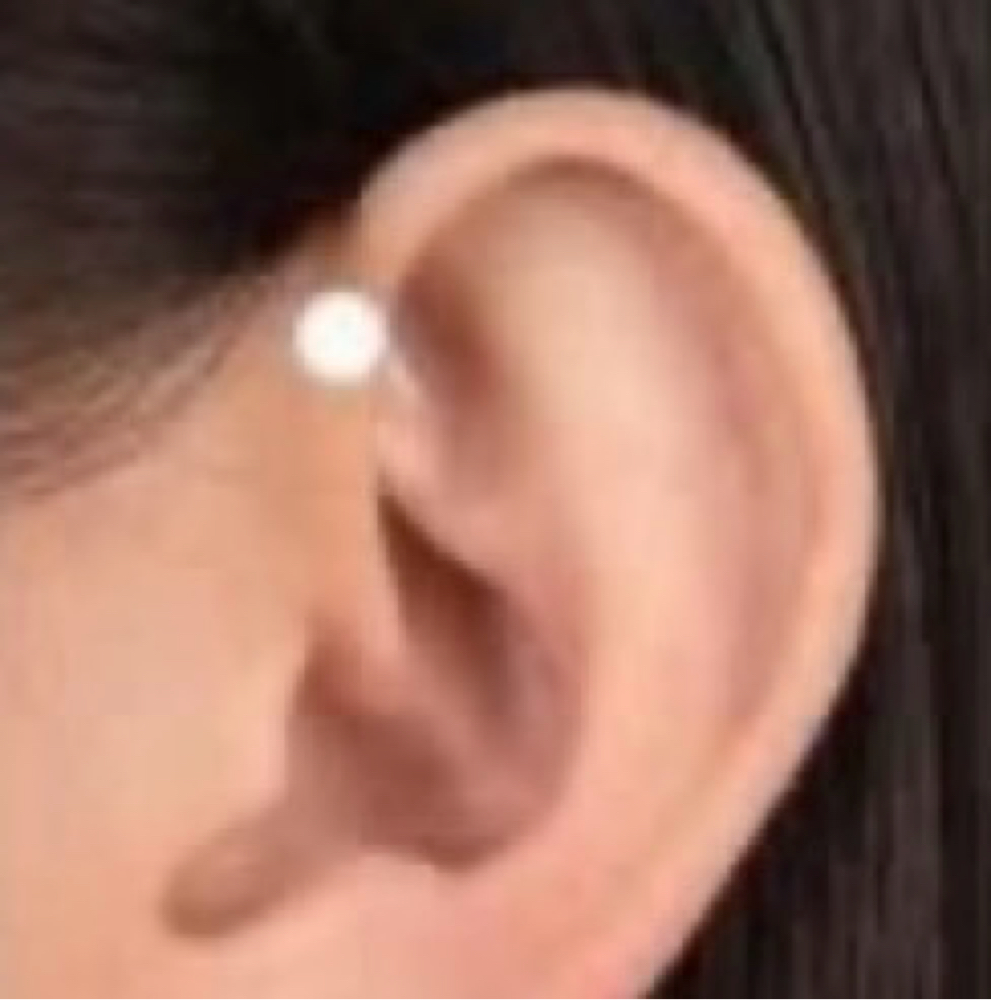 Forward Helix at Chandra Richardson Tattoos in Evansville, IN
