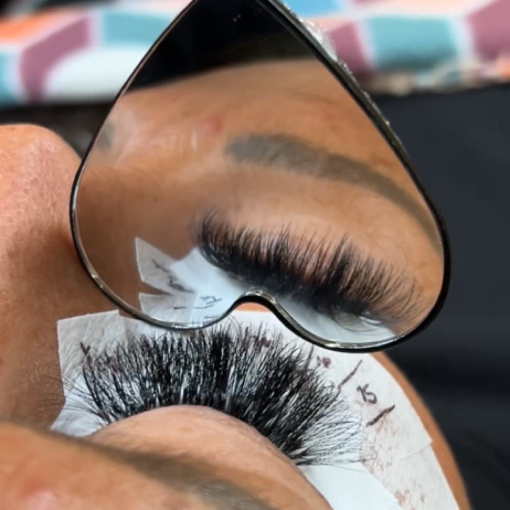 Mega Volume Lashes at Salon Niche in Knoxville, TN