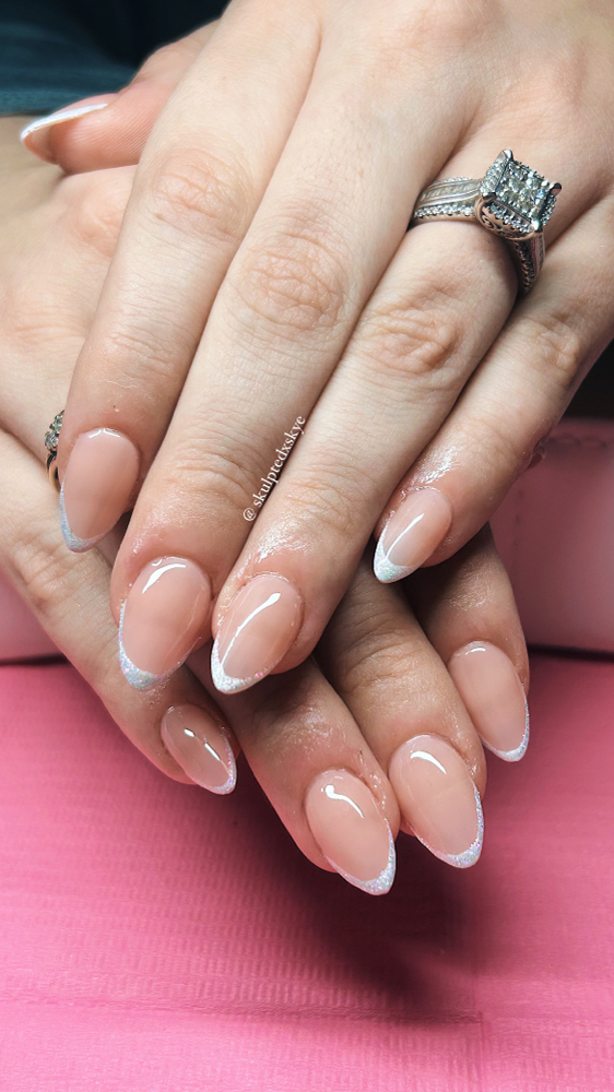 French Tip Per Nail