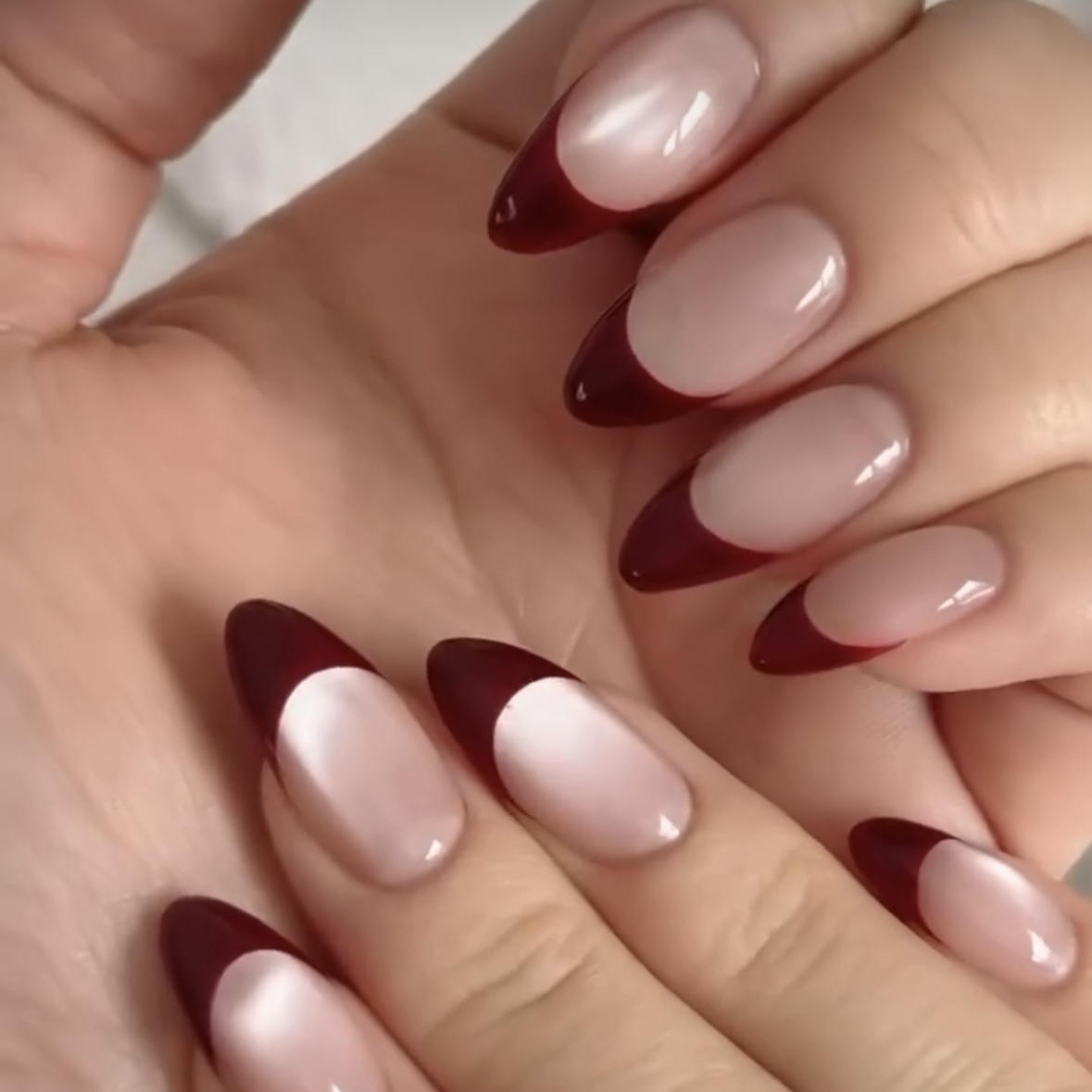 French at Ujei Nail Studio in Somerset, NJ