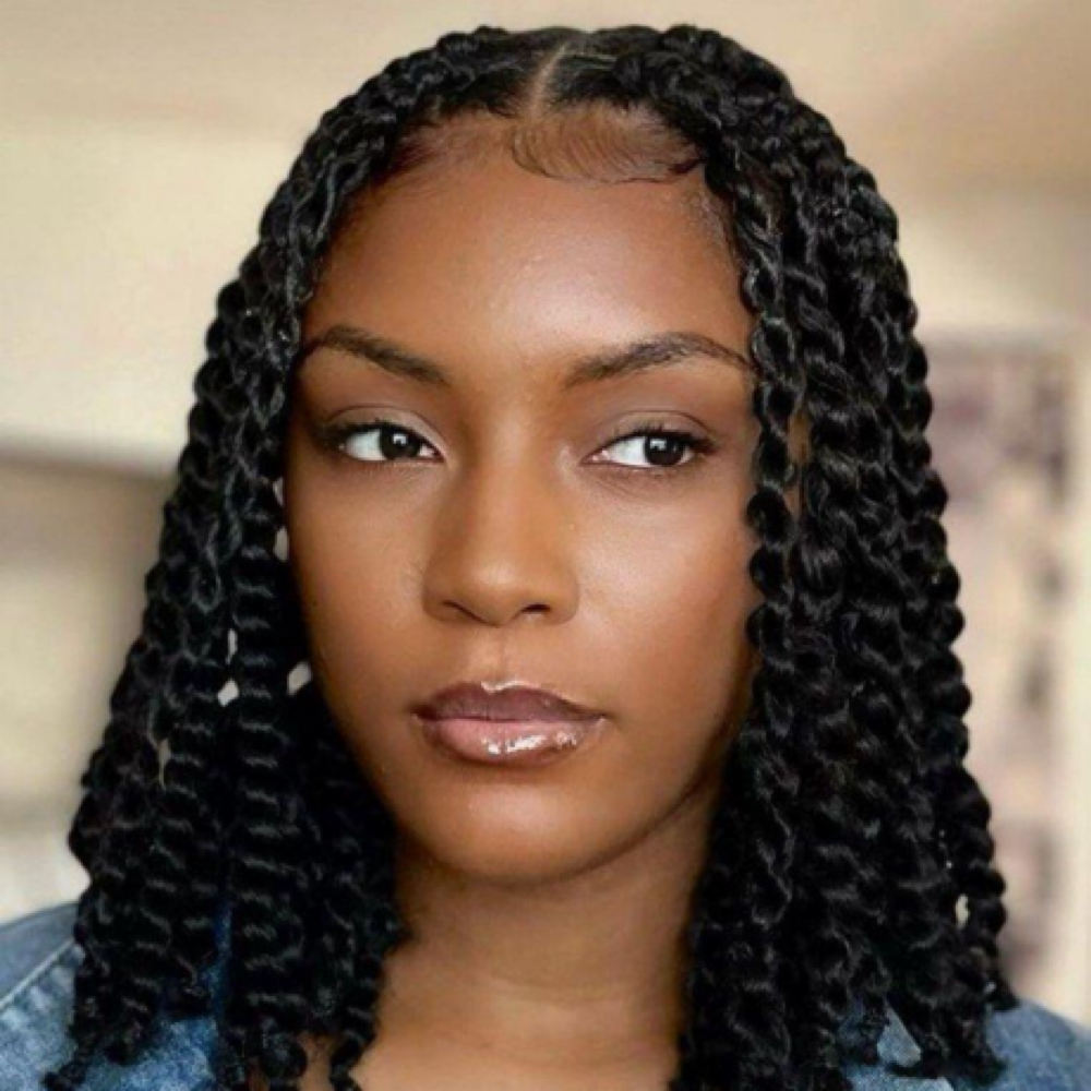 Passion Twist at Glow Braid Lounge in Pearland, TX