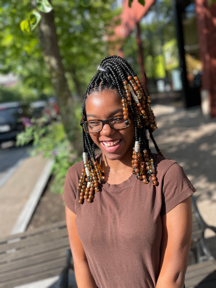 Braids With Beads