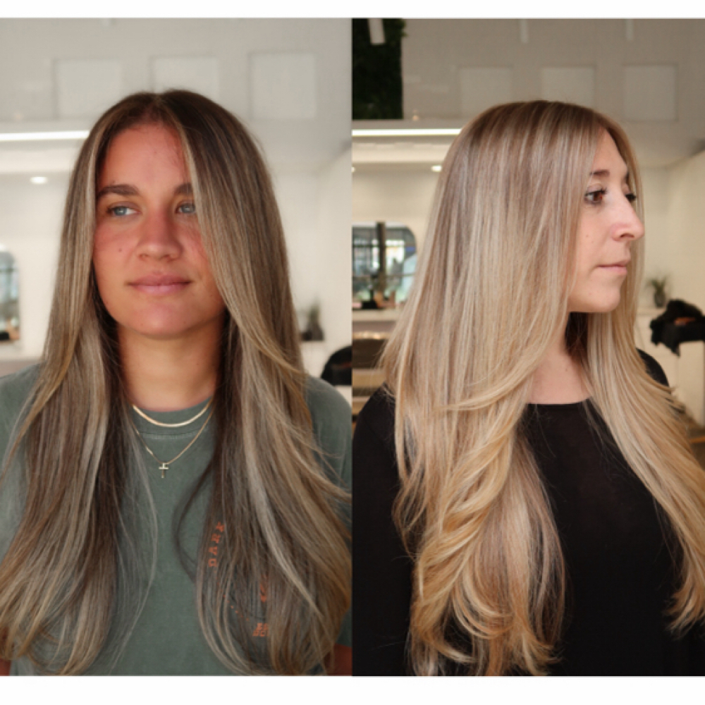 Dimensional Blonding at Made By Marcyy in San Diego, CA