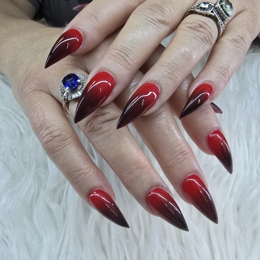 Long Acrylic Full Set at Nails by Jennah in Aiken, SC