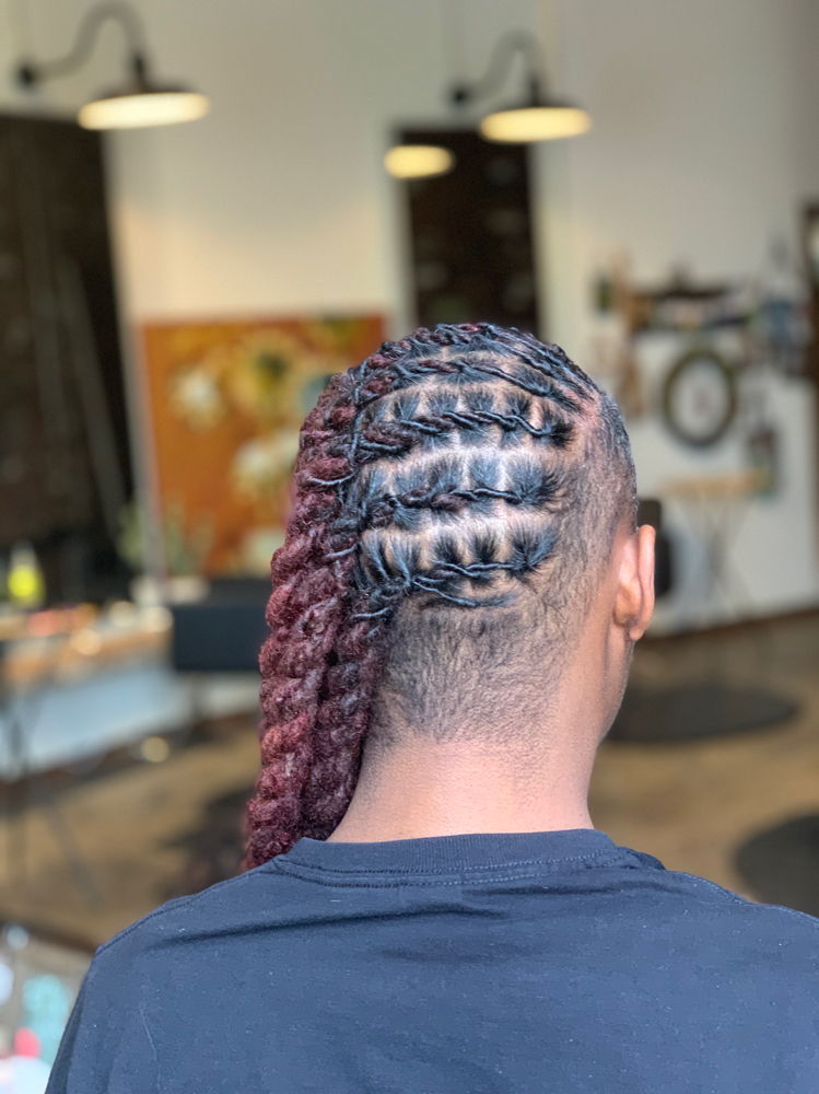 Loc Retwist Half Head