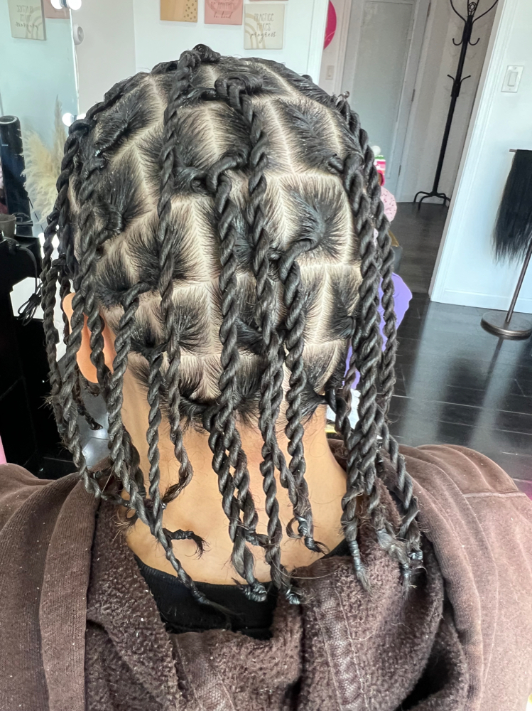 Two Strand Twist Not Dreads