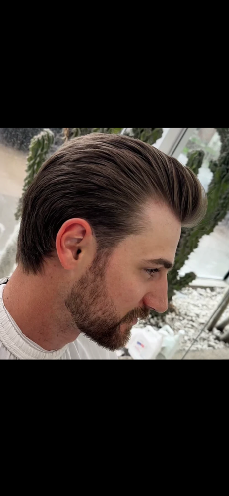 Men’s classic scissor cut