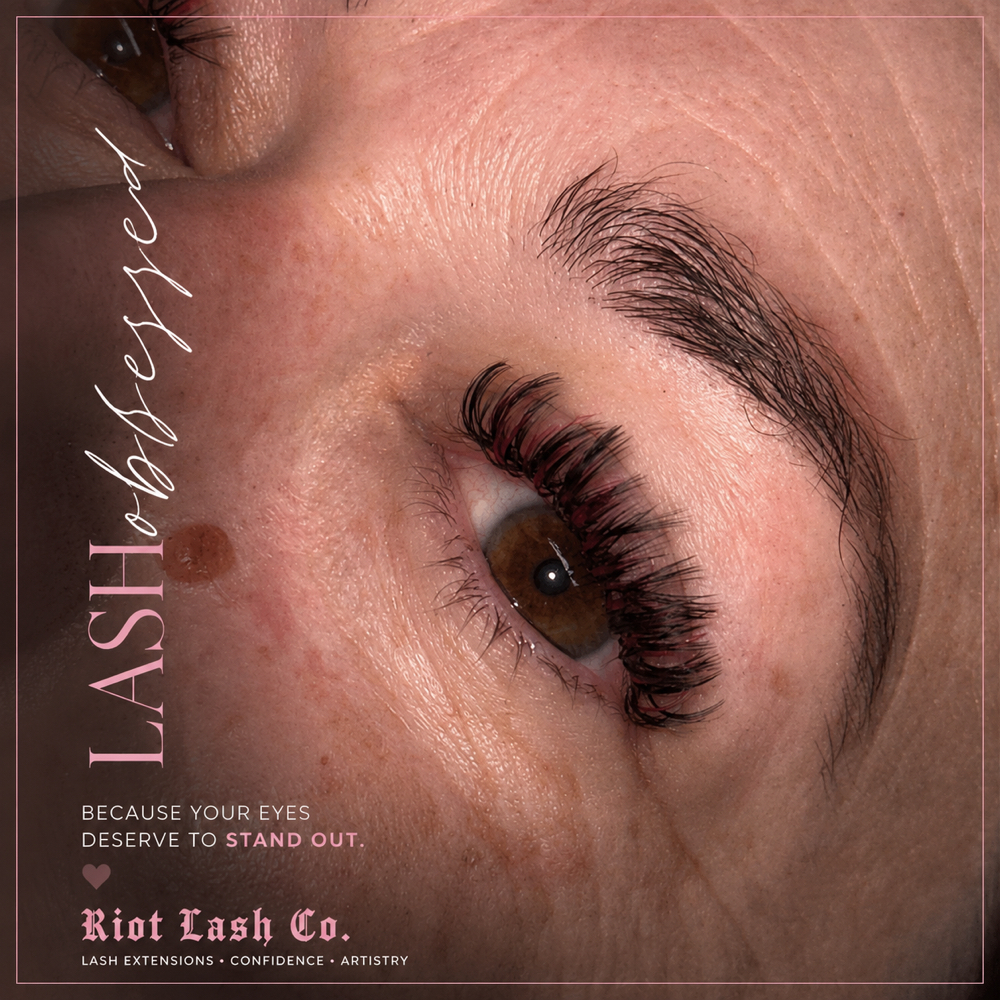 Full Set Lash Extensions at Riot Lash Co. in Mesa, AZ