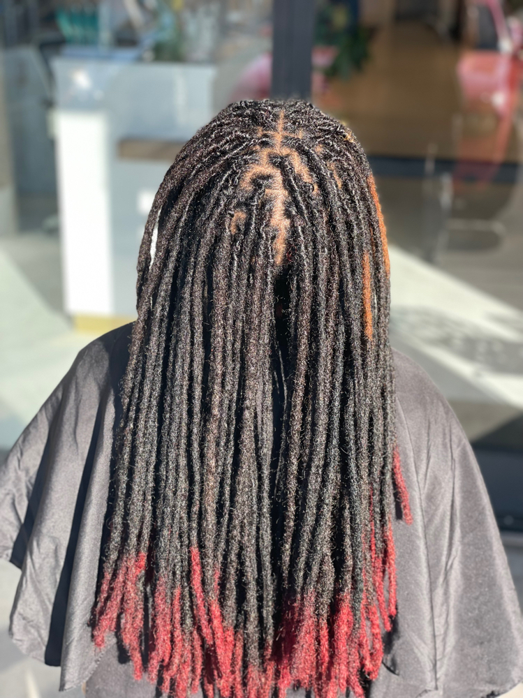 Starter locs with Ext- 18 Inch