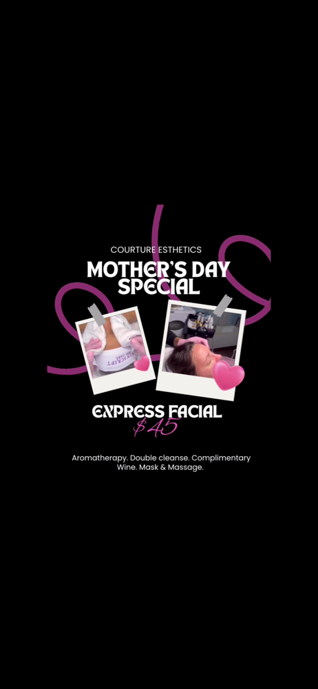 Mothers Day Express Facial