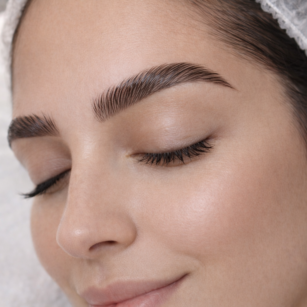 Brow lamination no tint at Tata Pestaña in Ave María Fl, FL