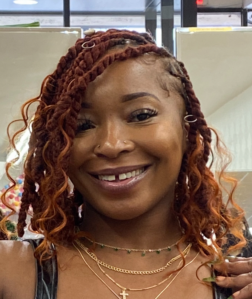 Bob length Marley Twist Over Locs