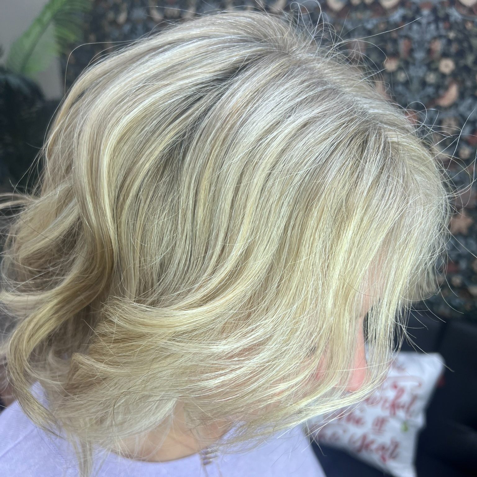 Express Foil + Blowout at 39 greenvale salon + spa in Pembroke, MA