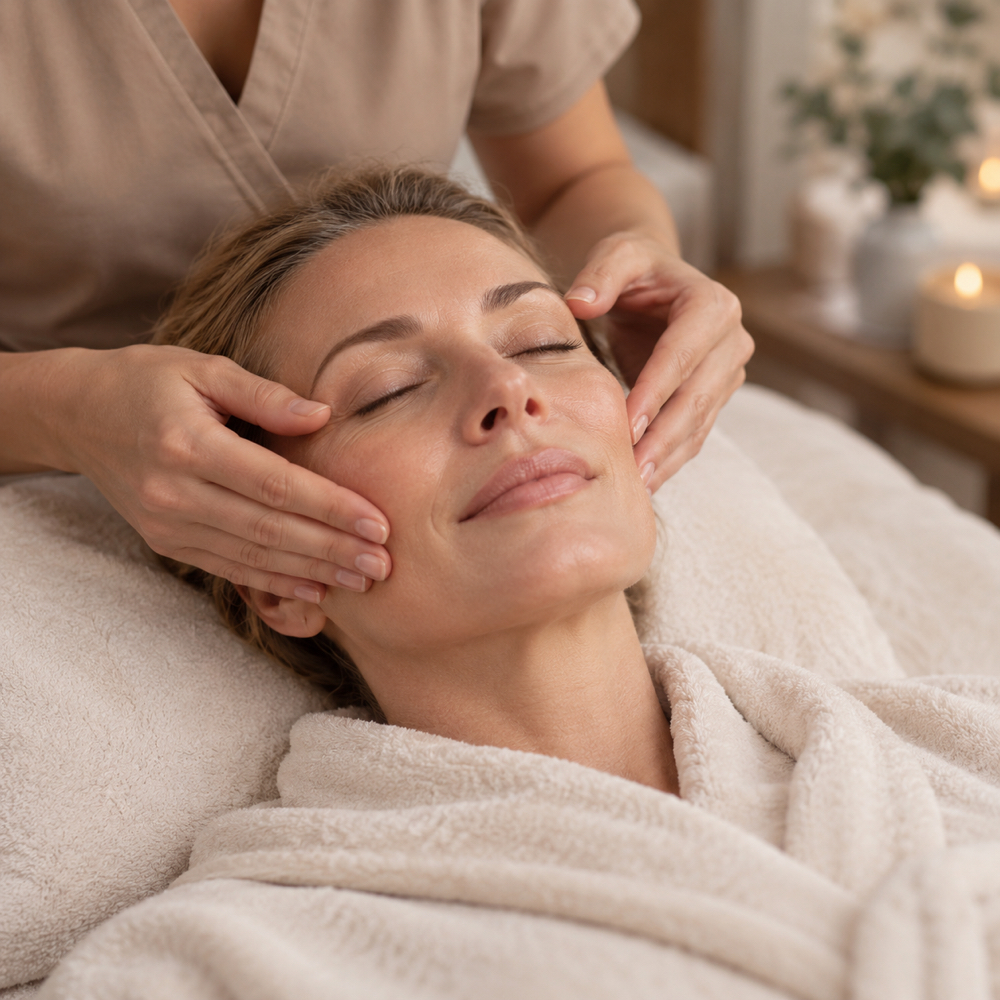 Anti-aging Facelift Massage at Beach Bumz Beauty Bar & Spa in Fayetteville, NC