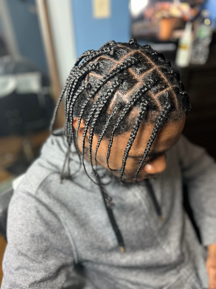 Mens Med braids