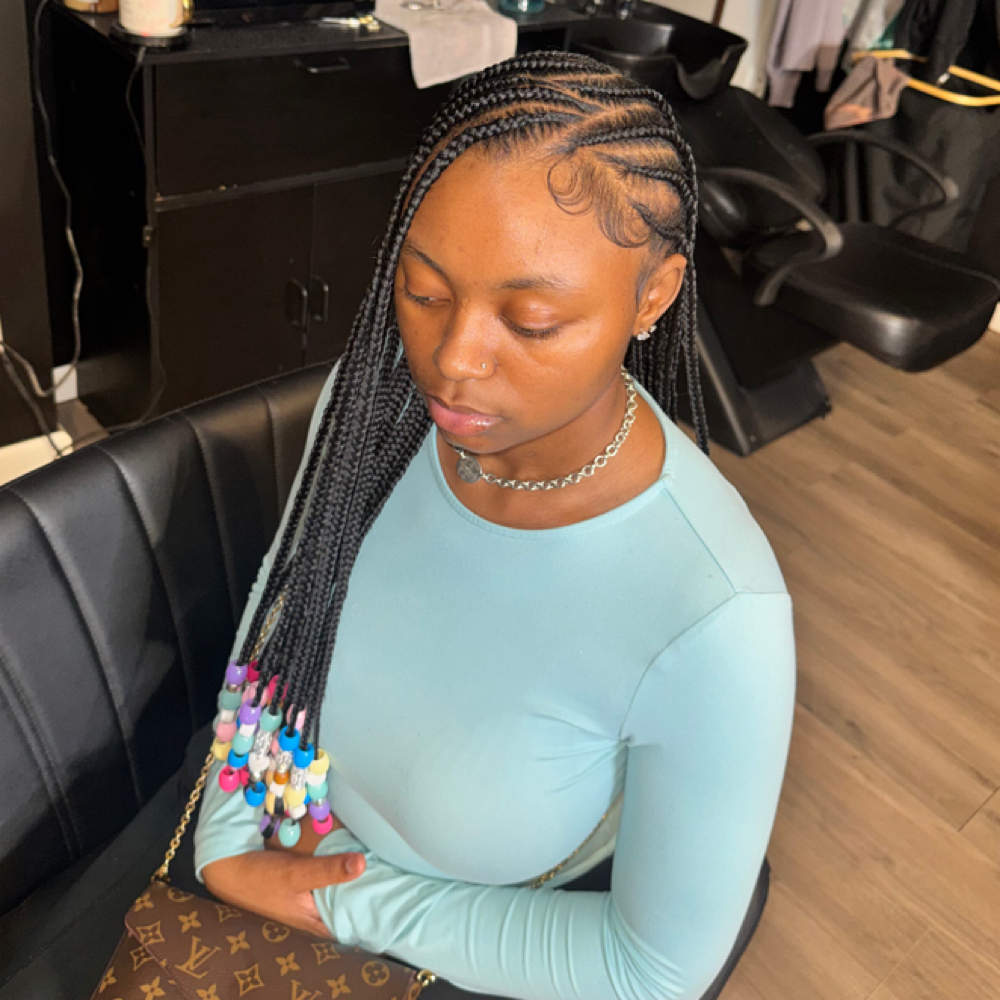 Tribal Braids w/ Knotless at Beauty Obsessions in Newport, KY